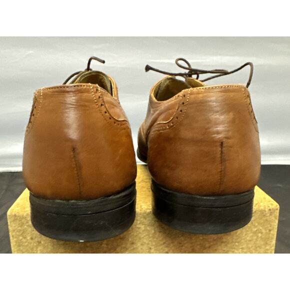 Johnston & Murphy Aristocraft 24-8652 Men\'s Size 11 C Oxford Dress Shoes VTG main image 2